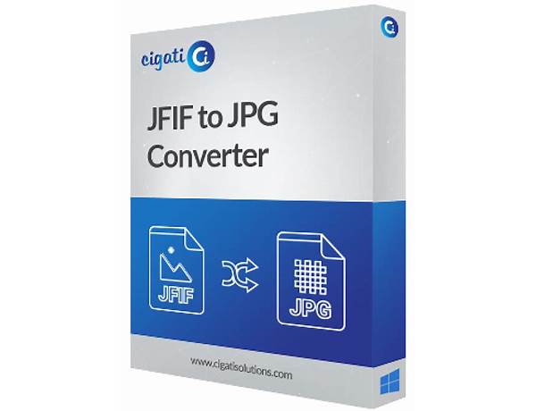 Cigati JFIF to JPG Converter for Windows - Download it from Habererciyes for free